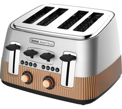 TEFAL Avanti Classic 4-Slice Toaster - Copper TEFAL Avanti Classic 4-Slice Toaster - Copper